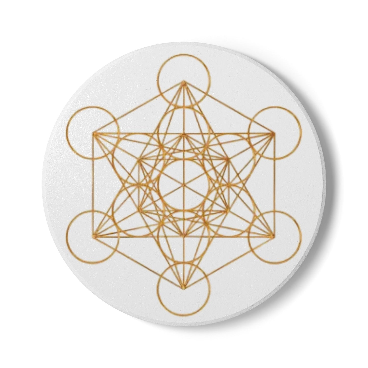 Metatron's Cube Coaster