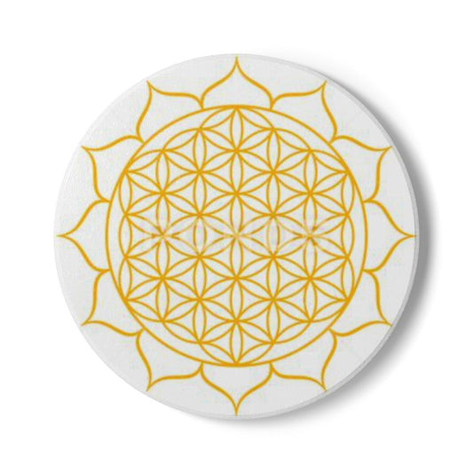 Golden Flower Coaster