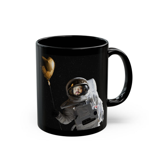 in Space with a Golden Heart -mug (11oz, 15oz)